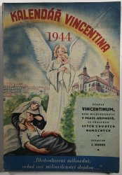 Kalendář Vincentina na rok 1944 - Povídkář, besedník a zpravodaj na rok 1944