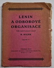 Lenin a odborové organisace - 