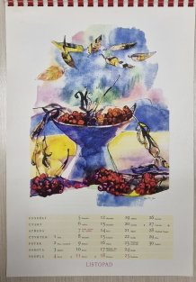 Kalendář českých grafiků 1962