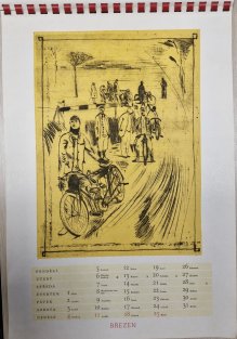 Kalendář českých grafiků 1962