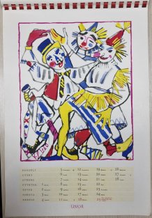 Kalendář českých grafiků 1962