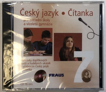 Český jazyk, čítanka pro 7.ročník základní školy a víceletá gymnázia - CD