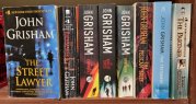 8x John Grisham (anglicky) - konvolut - 