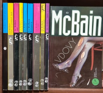 10x Ed McBain (komplet)