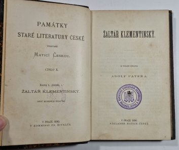Žaltář klementinský