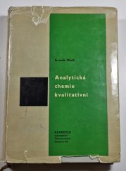 Analytická chemie kvalitativní - 