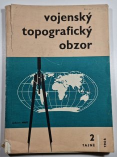 Vojenský topografický obzor 2/1966 tajné