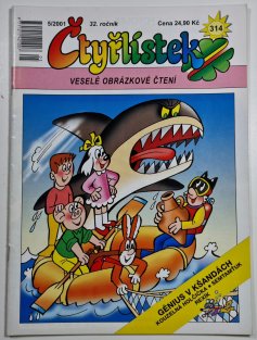 Čtyřlístek 314 - Génius v kšandách