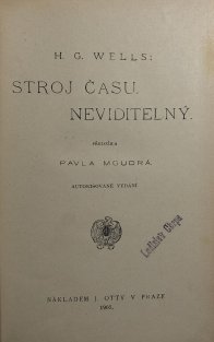 Stroj času. Neviditelný.