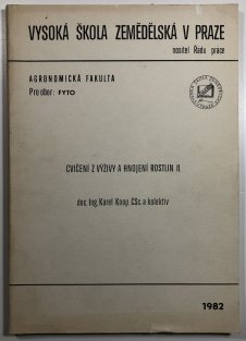 Cvičení z výživy a hnojení rostlin II.