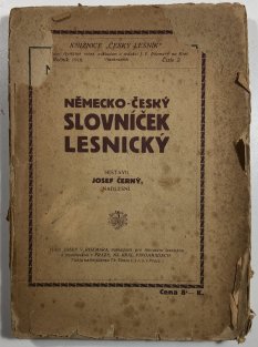 Německo - český slovníček lesnický