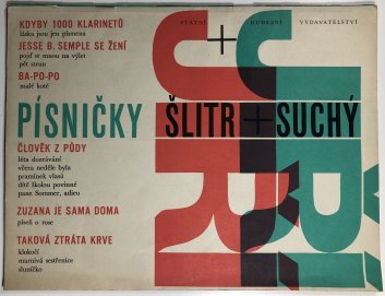Písničky Šlitr + Suchý