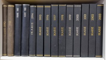 IKARIE r. 1990 - 2003 (komplet ve 14 knihách)