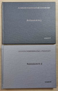 Lexikony dobrodružné literatury sv. 2 a 8 - Nakladatelé A - J a K - Ž (KOMPLET)