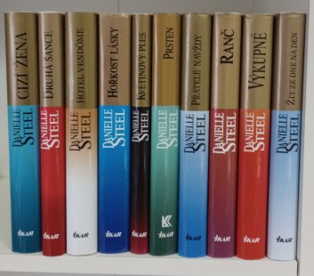 10x  Danielle Steel konvolut