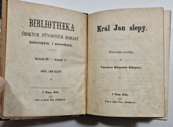 Král Jan slepý I. + II.