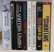 8x Sidney Sheldon konvolut - 