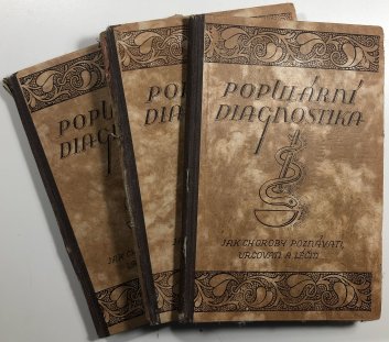 Populární diagnostika, jak choroby poznávati a léčiti 1+2+3