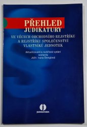 Přehled judikatury ve věcech obchodního rejstříku a rejstříku společenství vlastníků jednotek - 