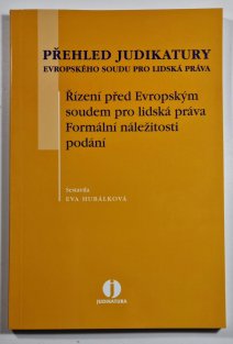 Přehled judikatury ESLP - Řízení před Evropským soudem pro lidská práva - Formální náležitosti podání