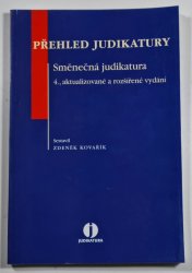 Přehled judikatury - Směnečná judikatura - 4., aktualizované a rozšířené vydání