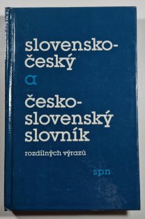 Slovensko-český a česko-slovenský slovník rozdílných výrazů