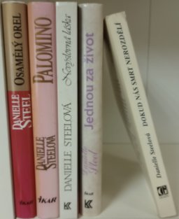 5x Danielle Steel - konvolut