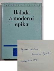 Balada a moderní epika - 