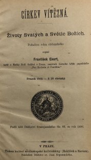 Církev vítězná - Životy Svatých a Světic Božích - svazek třetí
