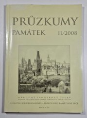 Průzkumy památek II/2008, ročník XV - 