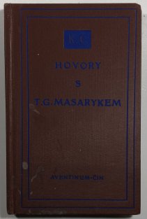 Hovory s T.G. Masarykem - věk mladosti