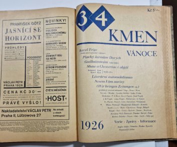 Kmen ročník I./1927 (č.1-12)
