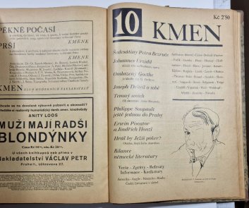Kmen ročník I./1927 (č.1-12)