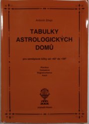 Tabulky astrologických domů pro zeměpisné šířky od +45 do +54 stupňů - 
