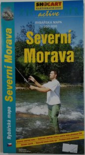 rybářská mapa - Severní Morava 1:200 000 