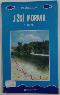 rybářská mapa - Jižní Morava 1:200 000 