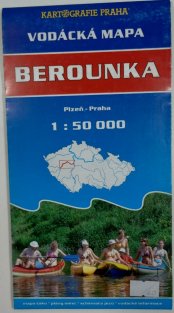 Vodácká mapa - Berounka 1:50 000