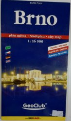 mapa - Brno - plán města 1:16 000 - 