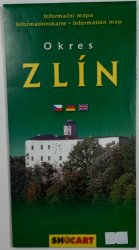 mapa - okres Zlín  - informační mapa