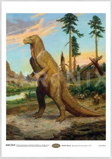 Zdeněk BURIAN - Iguanodon bernissartensis (1979) - A4