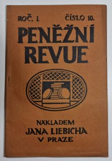 Peněžní revue ročník I./ č. 10 / 1914