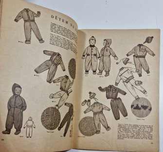 Jak oblékat batolátko ( Žena a móda 1/18 1953 )