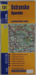 mapa - 131 - Ostravsko/Opavsko 1:70 000  - cykloturistická mapa