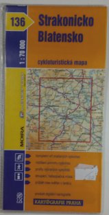 mapa - 136 - Strakonicko/Blatensko 1: 70 000