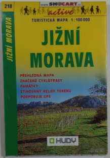 mapa - 218 - Jižní Morava 1:100 000