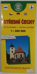 průvodce - Střední Čechy 1:200 000 - průvodce regionem/turistické zajímavosti