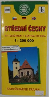 průvodce - Střední Čechy 1:200 000