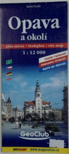 mapa - Opava a okolí 1:12 000 