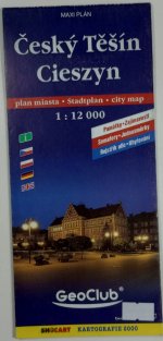 mapa - Český Těšín/Cieszyn 1:12 000