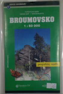 mapa- Broumovsko 1:50 000